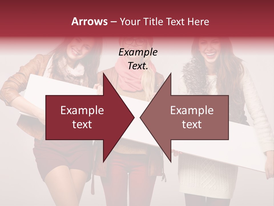 Empty Isolated Advertising PowerPoint Template