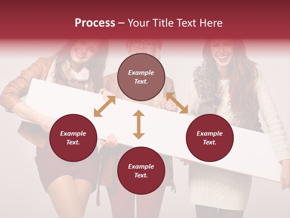 Empty Isolated Advertising PowerPoint Template