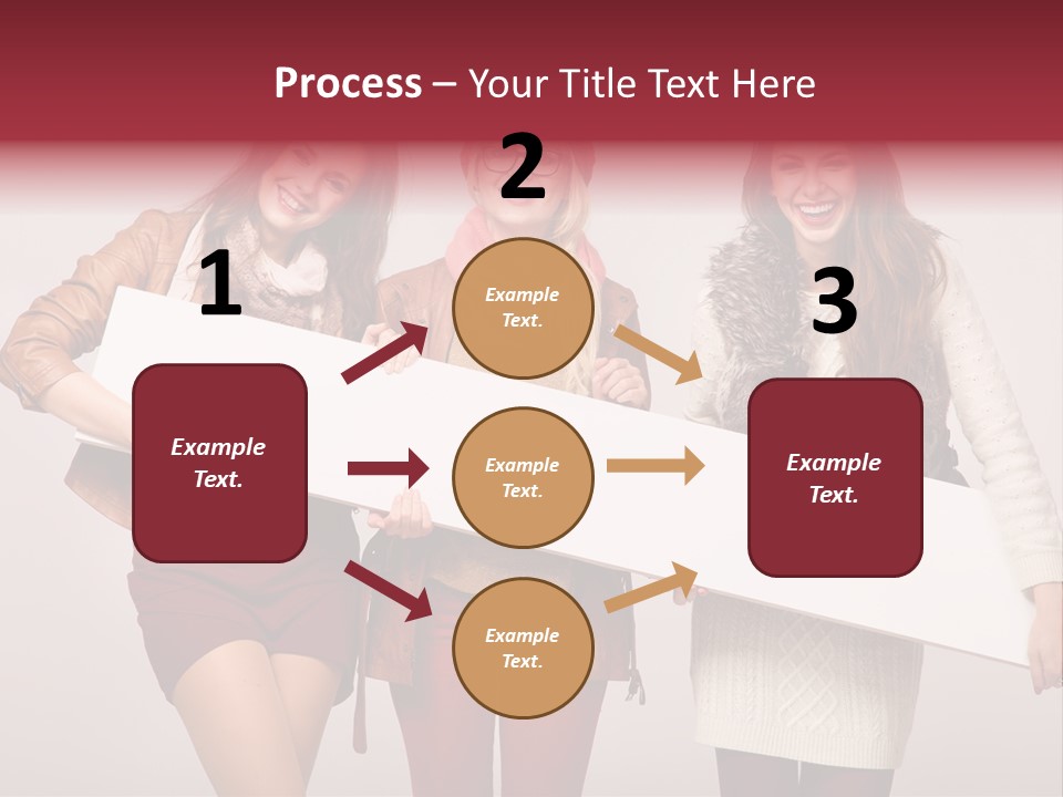 Empty Isolated Advertising PowerPoint Template