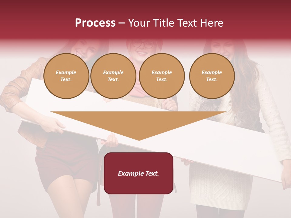 Empty Isolated Advertising PowerPoint Template