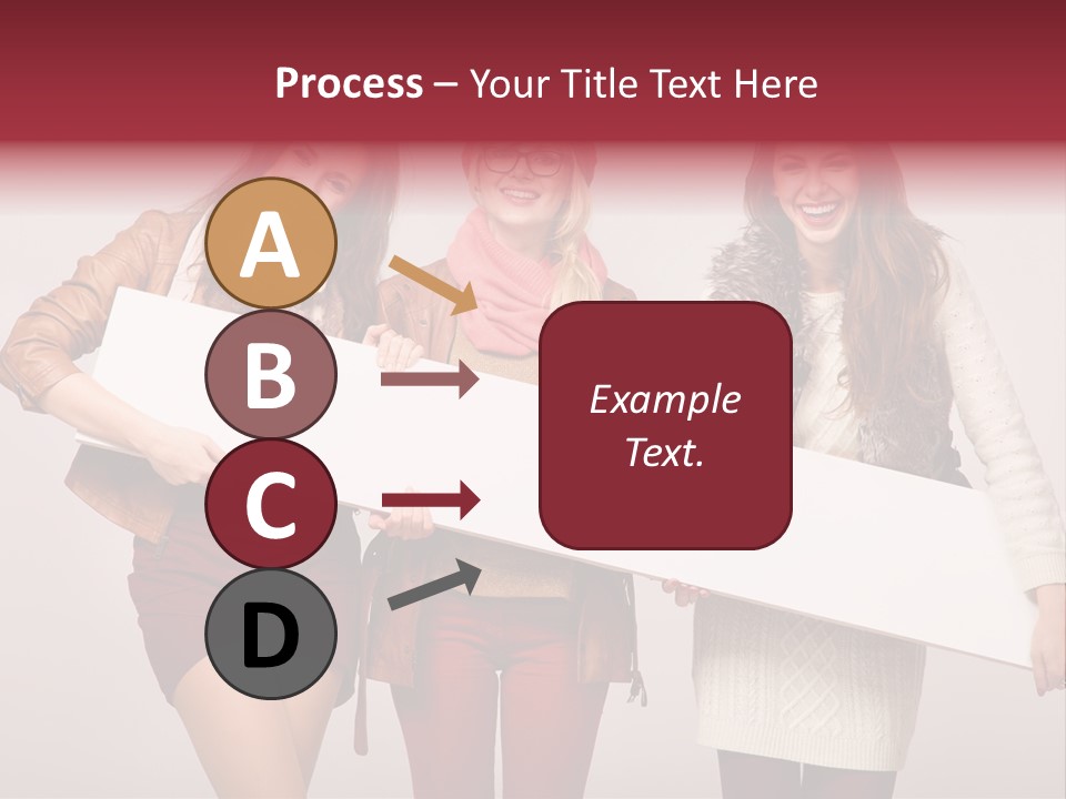 Empty Isolated Advertising PowerPoint Template