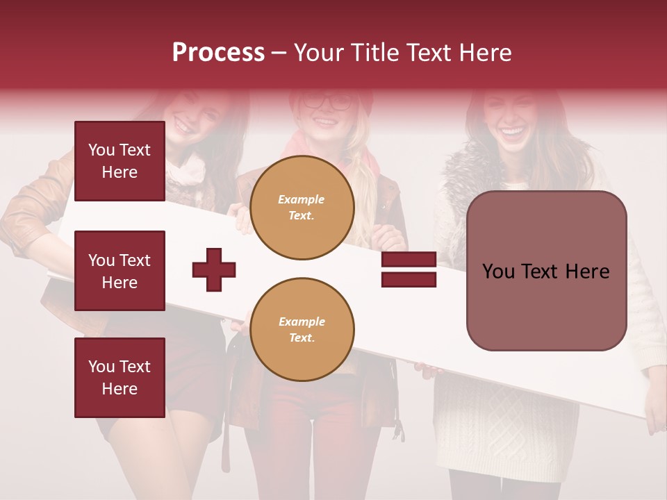 Empty Isolated Advertising PowerPoint Template