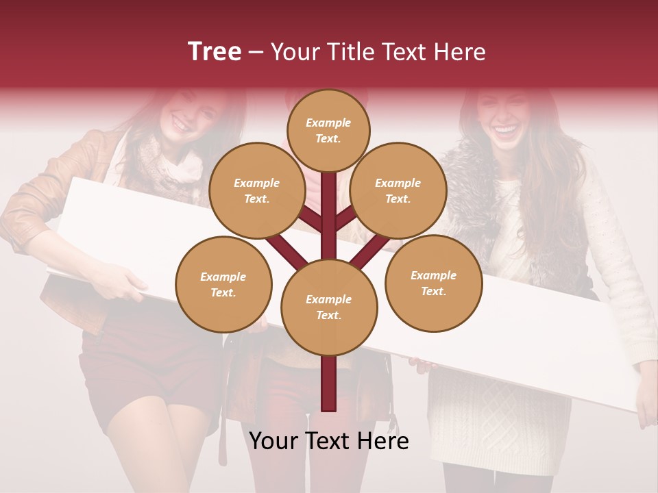 Empty Isolated Advertising PowerPoint Template