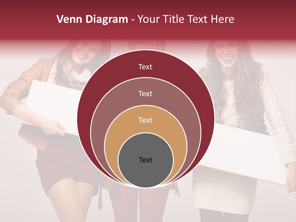Empty Isolated Advertising PowerPoint Template