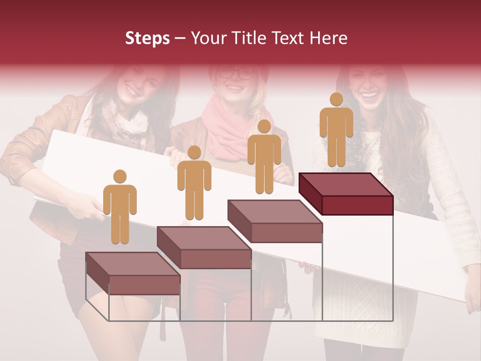 Empty Isolated Advertising PowerPoint Template