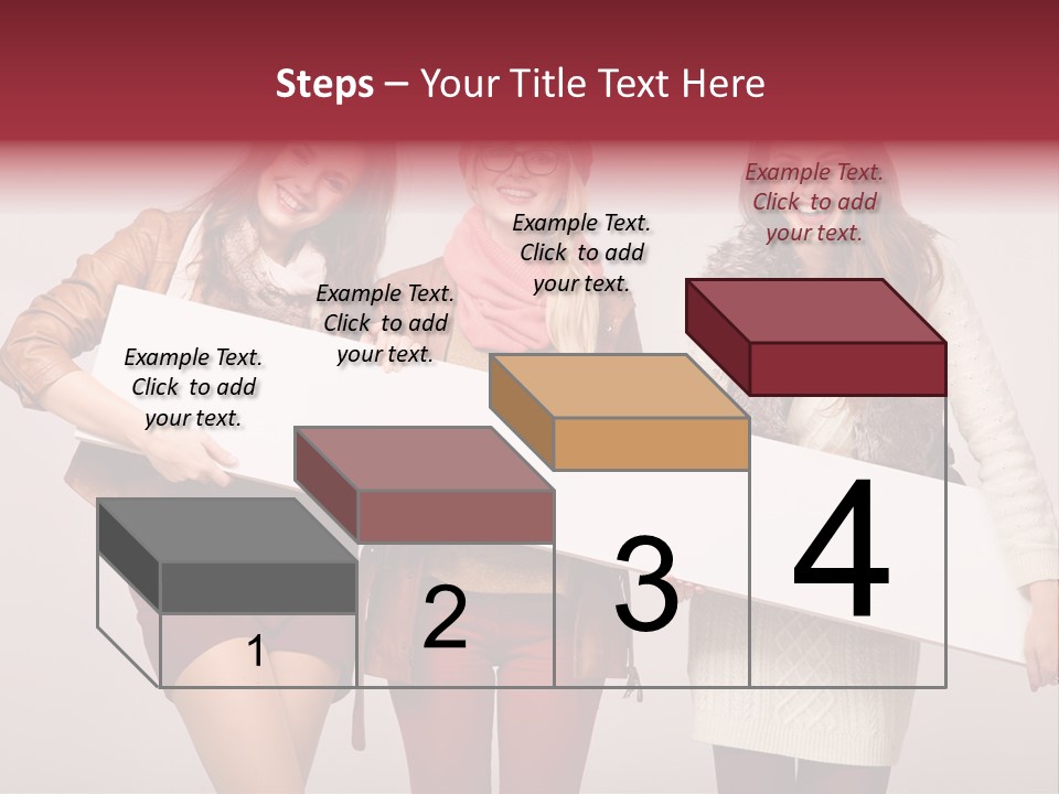 Empty Isolated Advertising PowerPoint Template