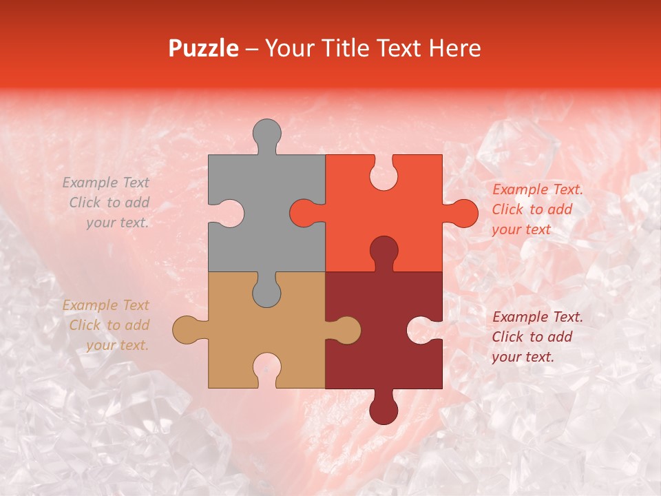 Part Freshwater Meal PowerPoint Template