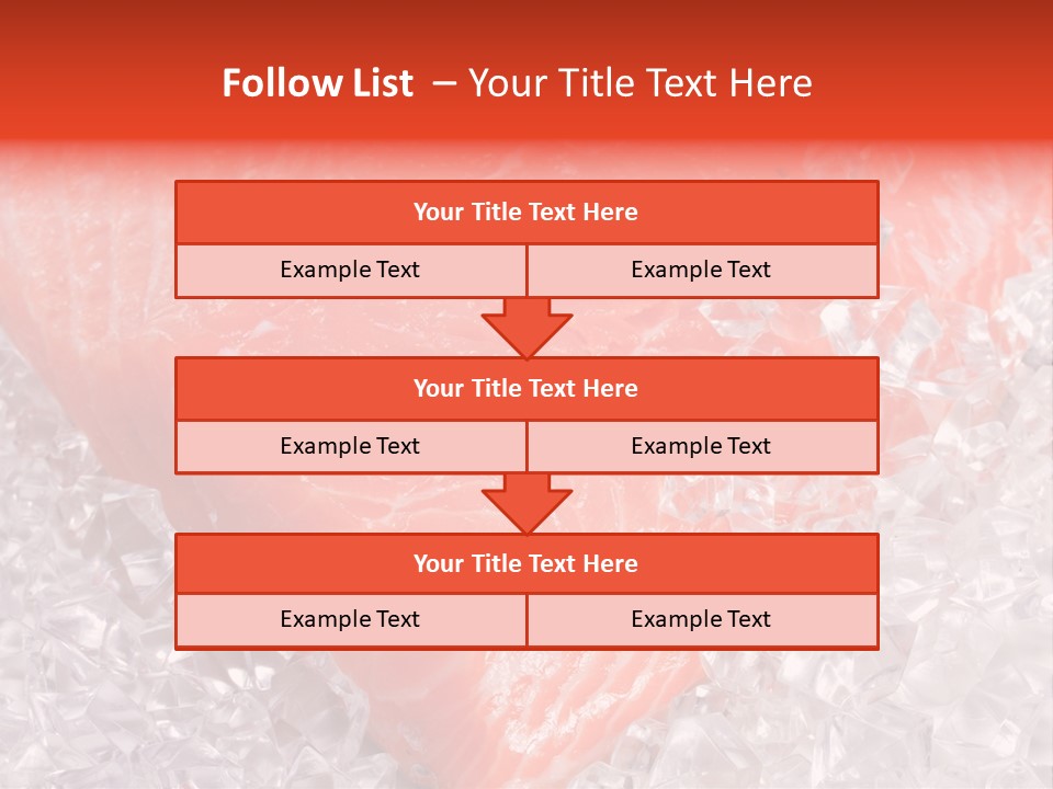 Part Freshwater Meal PowerPoint Template