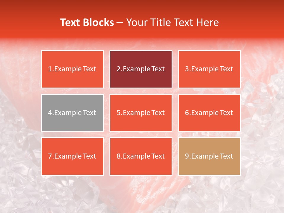 Part Freshwater Meal PowerPoint Template