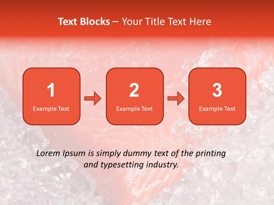 Part Freshwater Meal PowerPoint Template