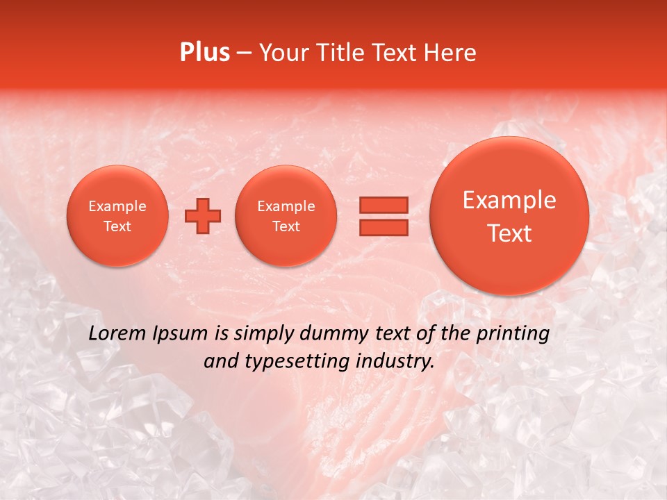 Part Freshwater Meal PowerPoint Template
