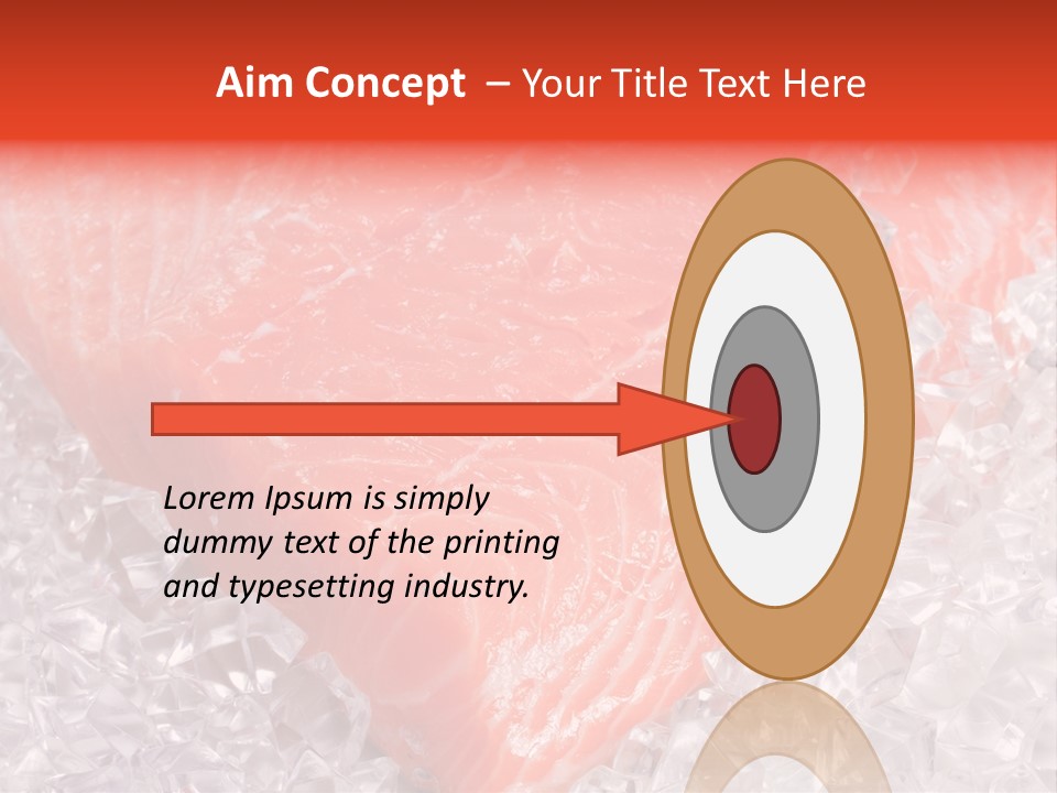 Part Freshwater Meal PowerPoint Template