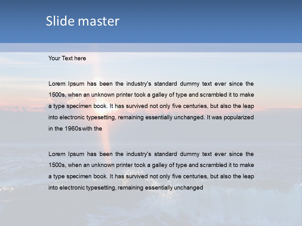 Season Dark Travel PowerPoint Template