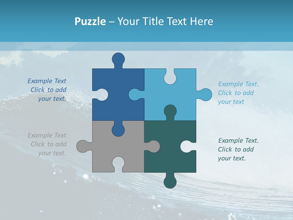 Day Tide Image PowerPoint Template