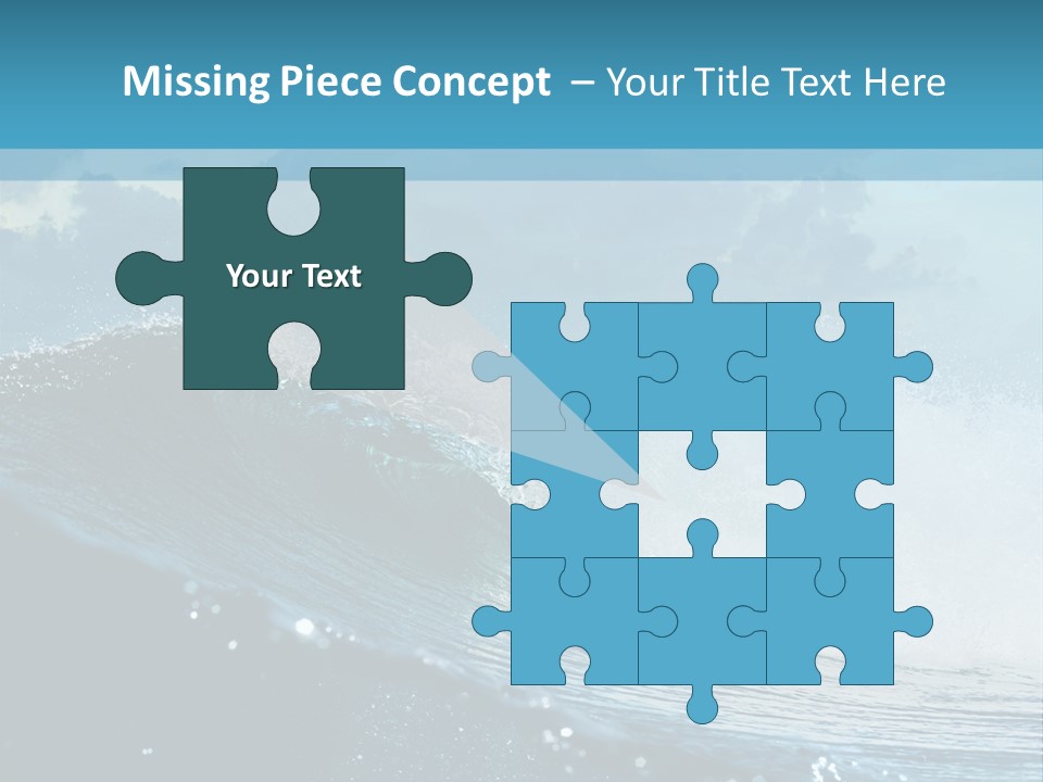 Day Tide Image PowerPoint Template