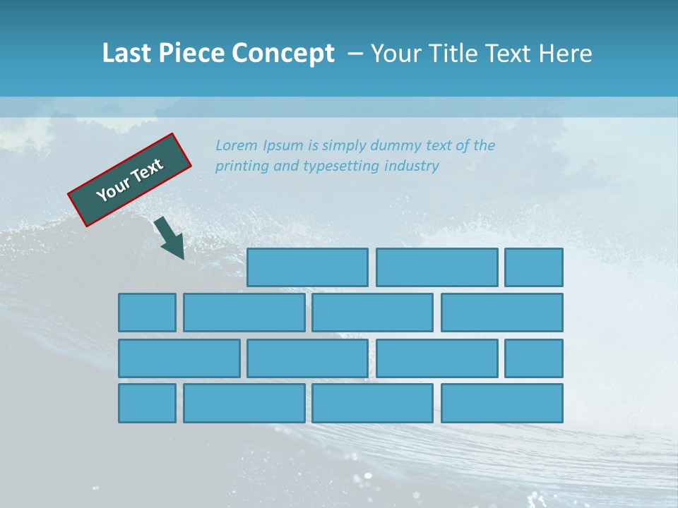 Day Tide Image PowerPoint Template