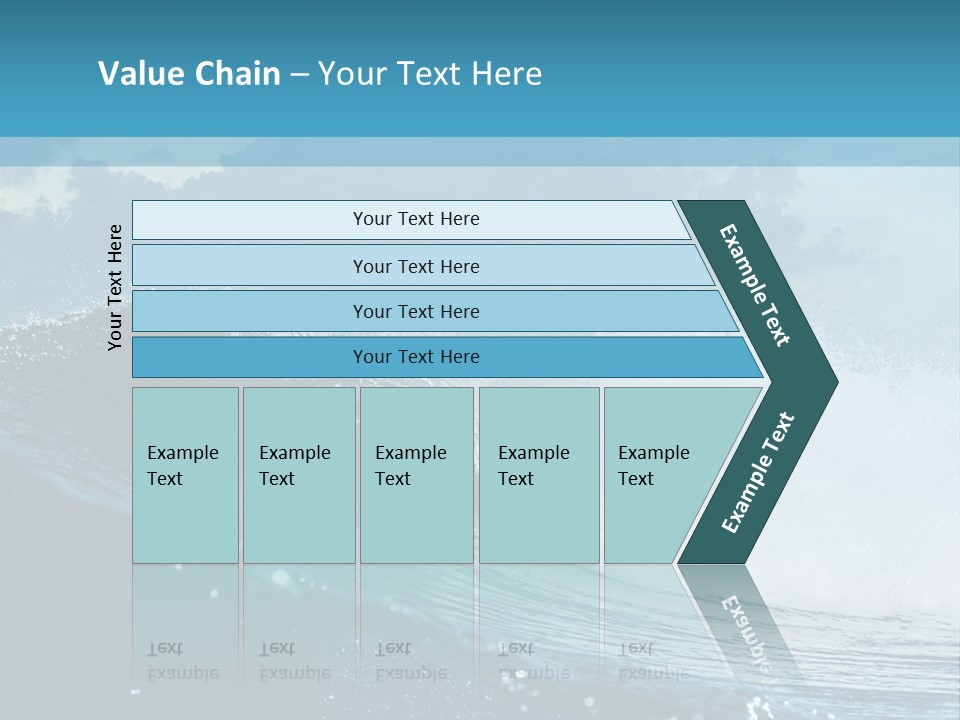 Day Tide Image PowerPoint Template
