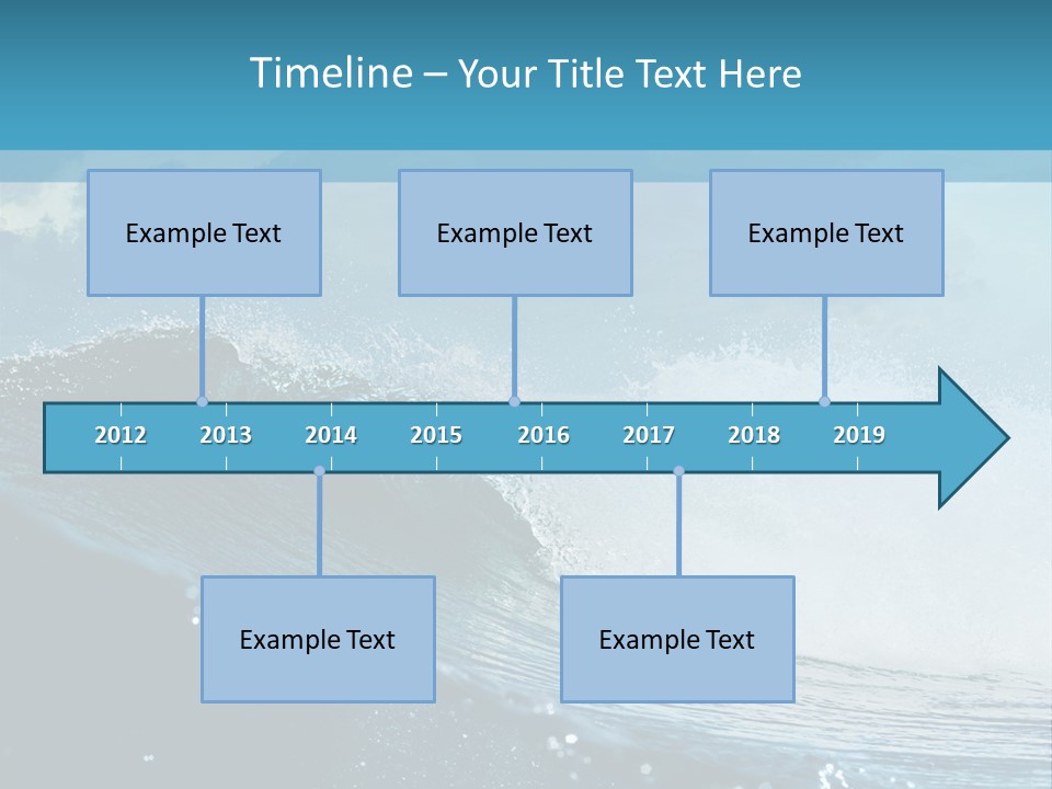 Day Tide Image PowerPoint Template
