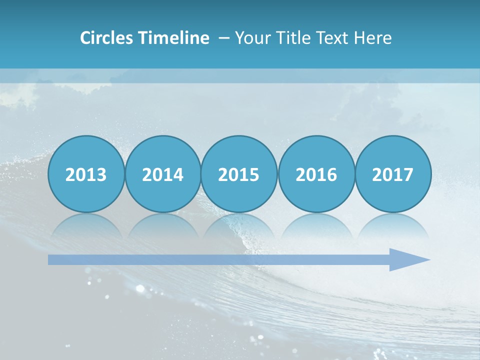 Day Tide Image PowerPoint Template