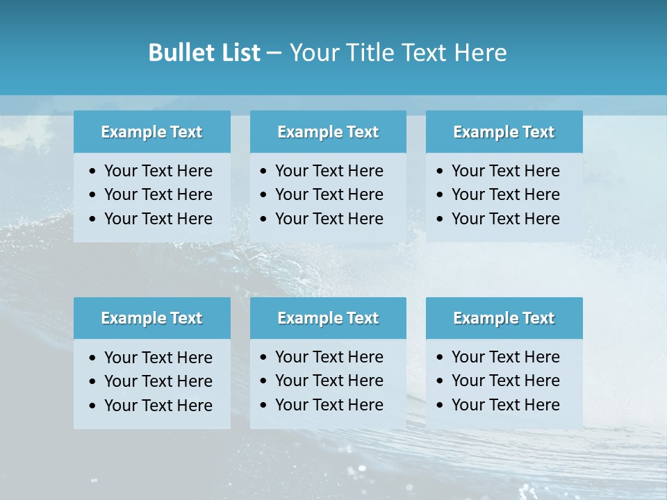 Day Tide Image PowerPoint Template