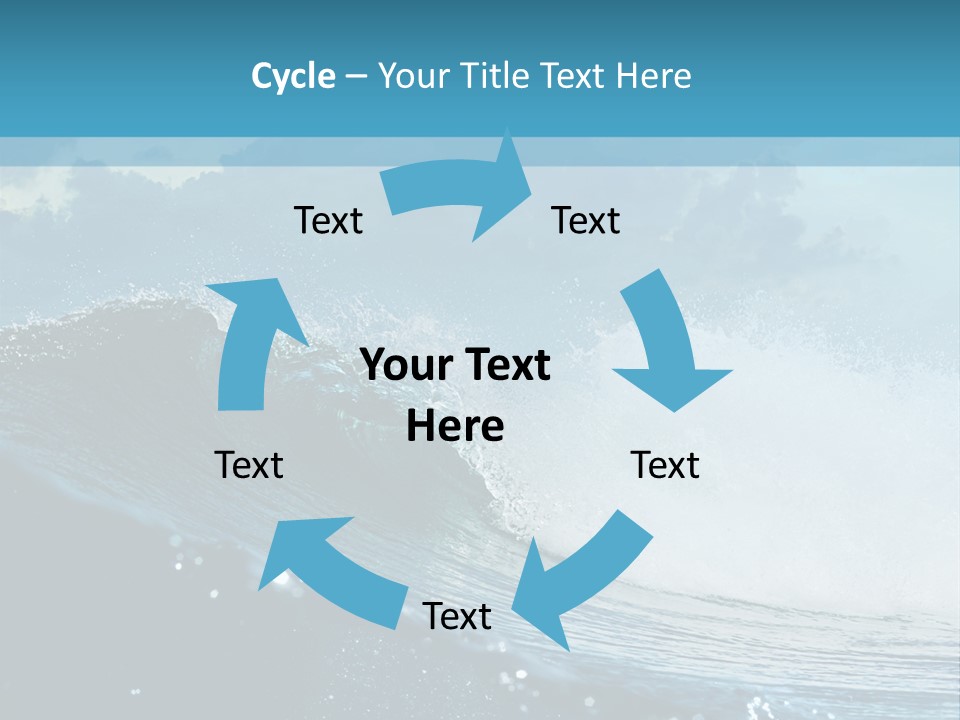Day Tide Image PowerPoint Template