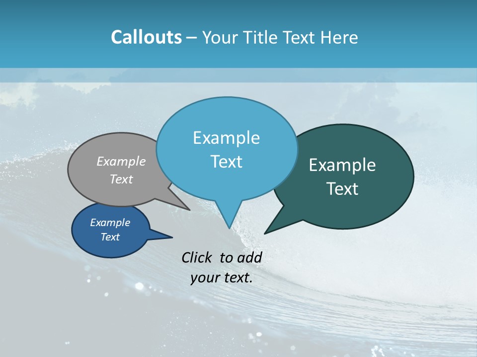 Day Tide Image PowerPoint Template
