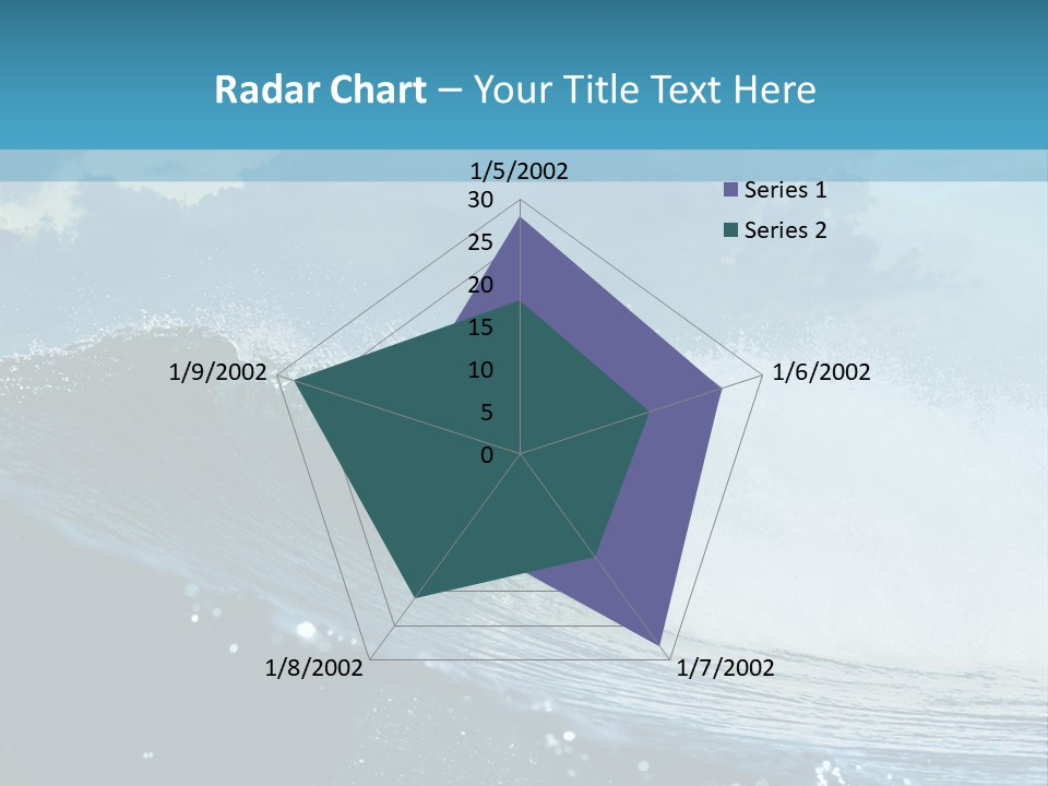 Day Tide Image PowerPoint Template