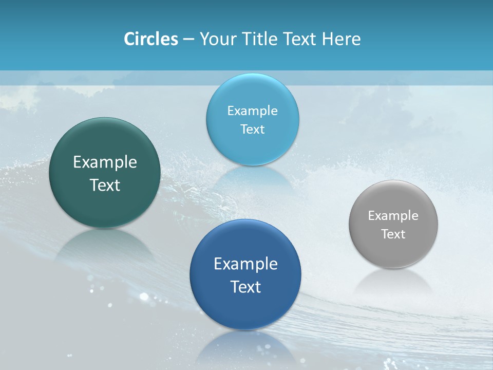 Day Tide Image PowerPoint Template