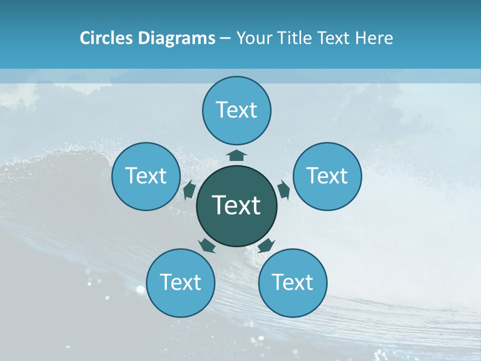 Day Tide Image PowerPoint Template