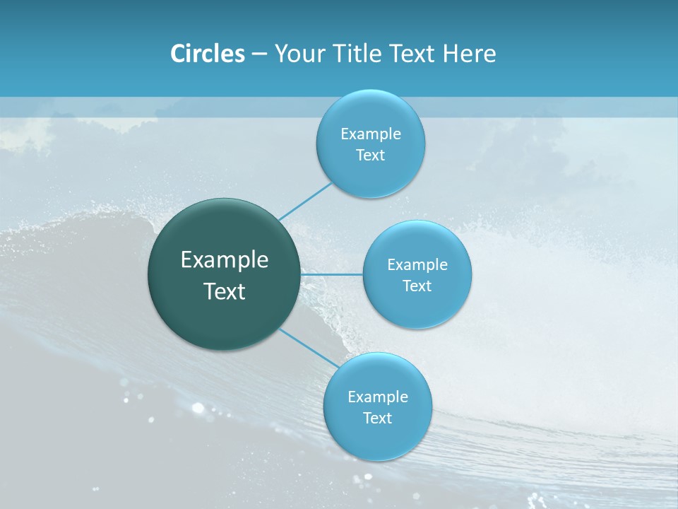 Day Tide Image PowerPoint Template