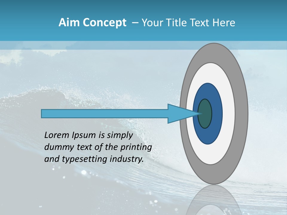 Day Tide Image PowerPoint Template