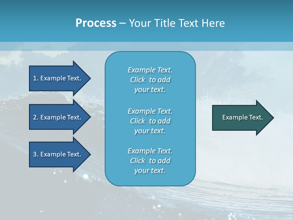 Day Tide Image PowerPoint Template