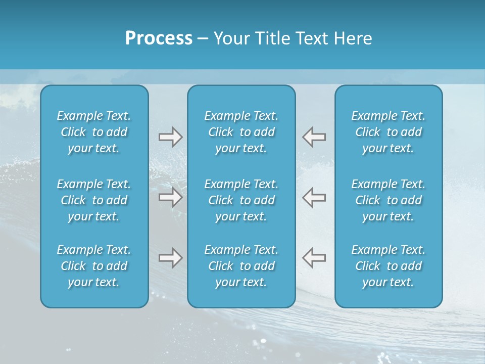 Day Tide Image PowerPoint Template