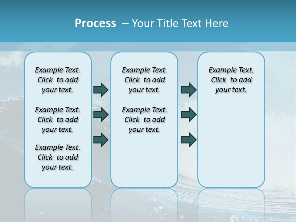Day Tide Image PowerPoint Template