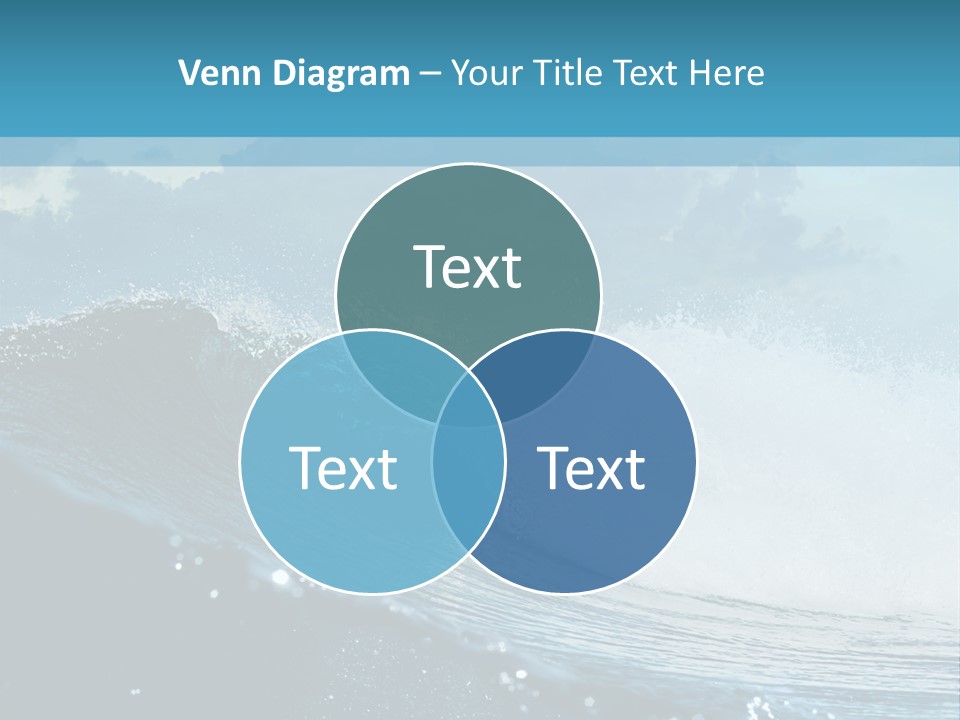 Day Tide Image PowerPoint Template
