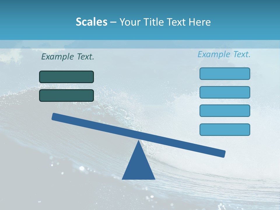 Day Tide Image PowerPoint Template