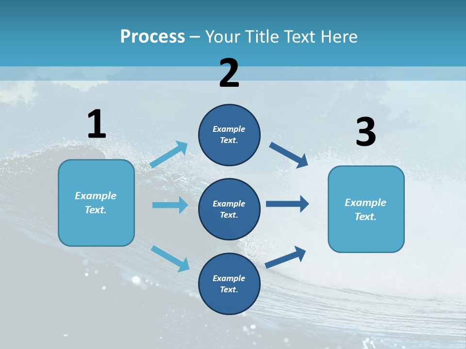 Day Tide Image PowerPoint Template