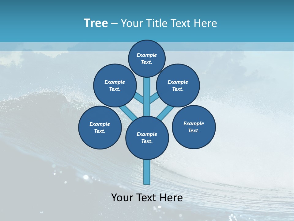 Day Tide Image PowerPoint Template
