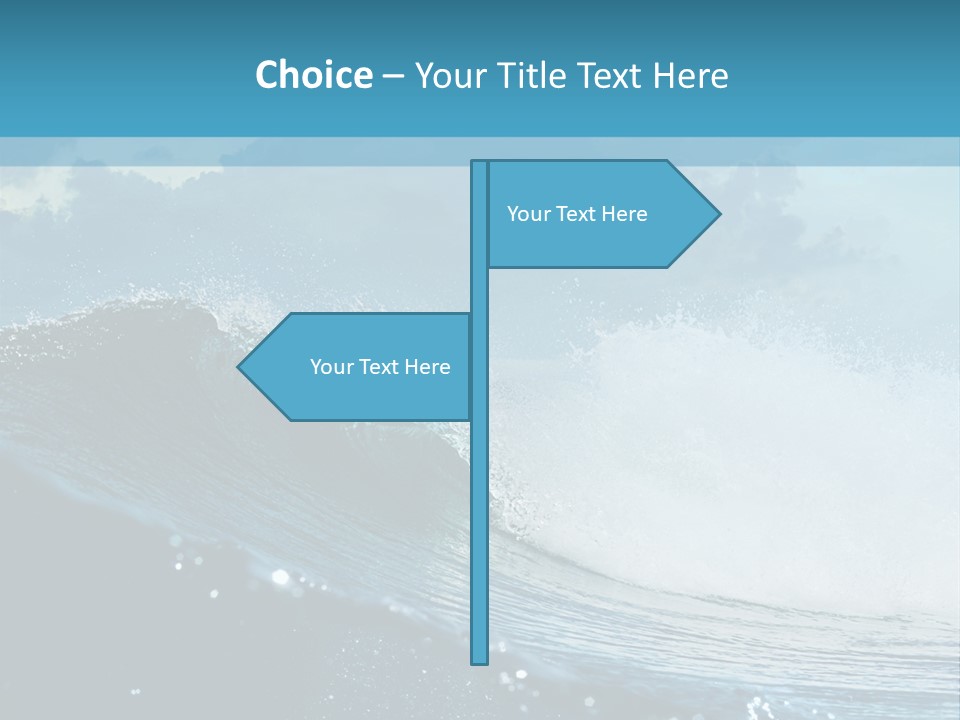 Day Tide Image PowerPoint Template