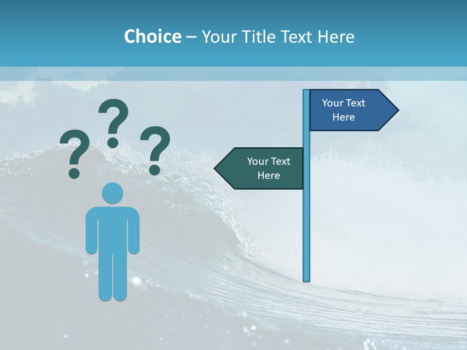 Day Tide Image PowerPoint Template