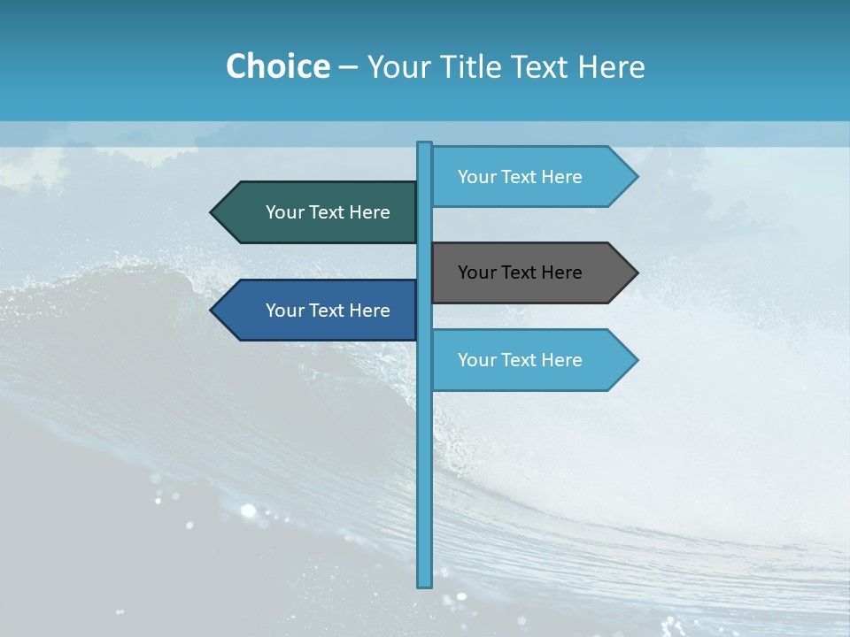 Day Tide Image PowerPoint Template