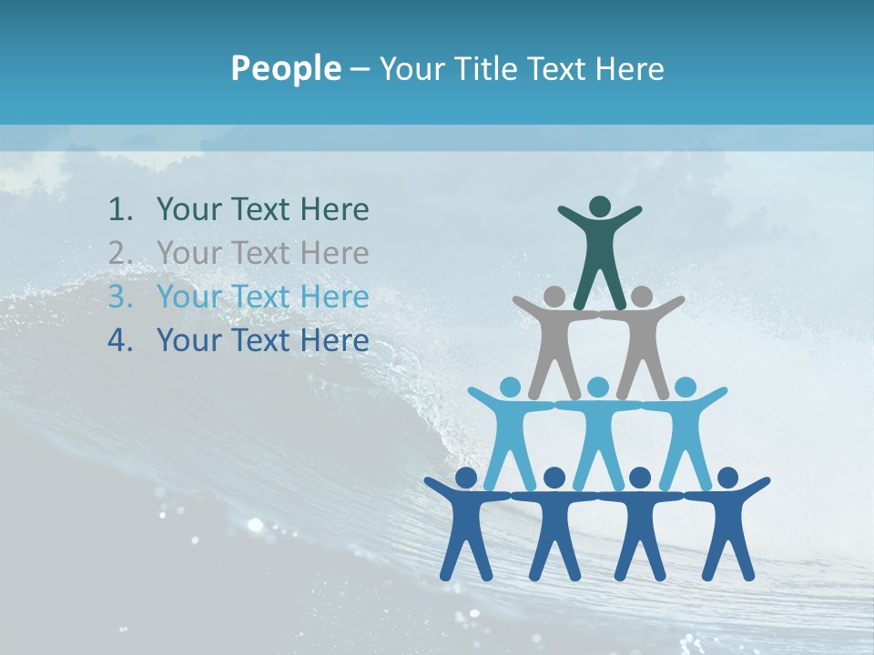 Day Tide Image PowerPoint Template