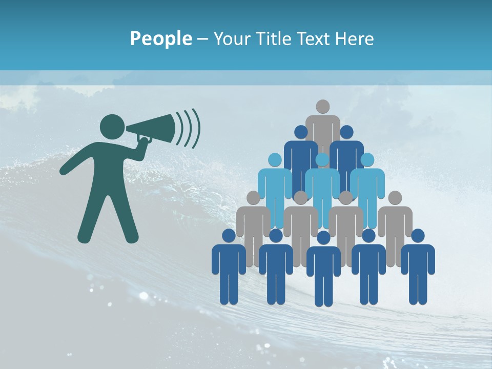 Day Tide Image PowerPoint Template