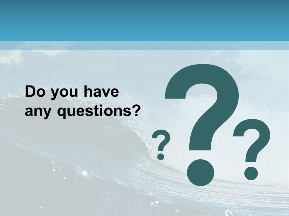 Day Tide Image PowerPoint Template