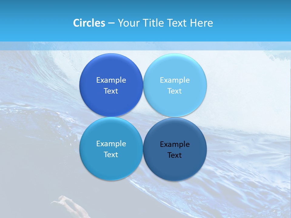 Clear Nobody Nature PowerPoint Template