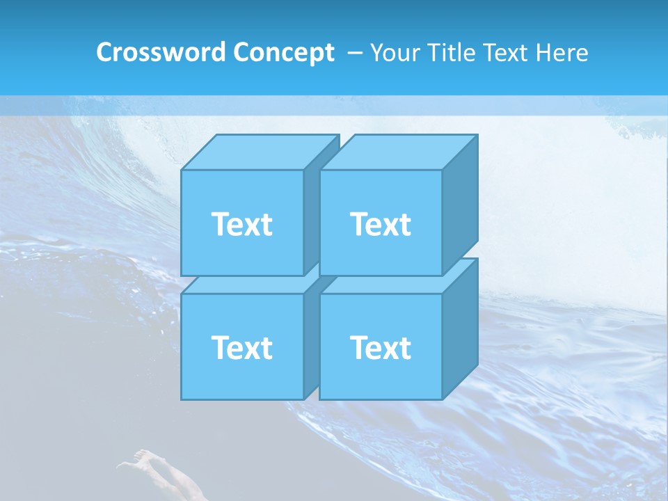 Clear Nobody Nature PowerPoint Template