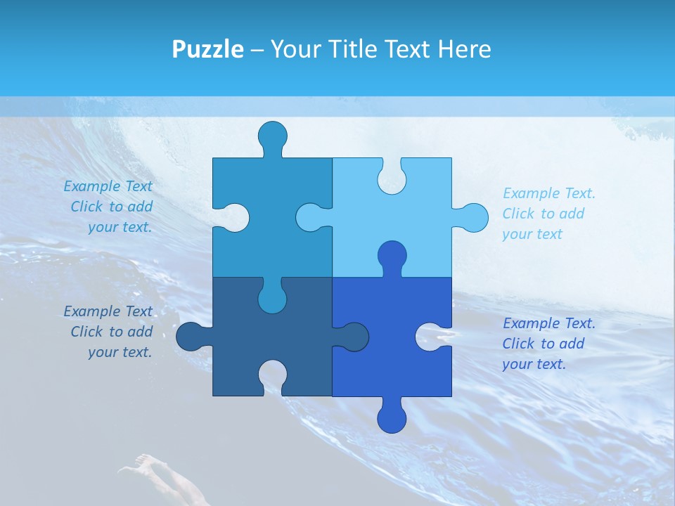 Clear Nobody Nature PowerPoint Template