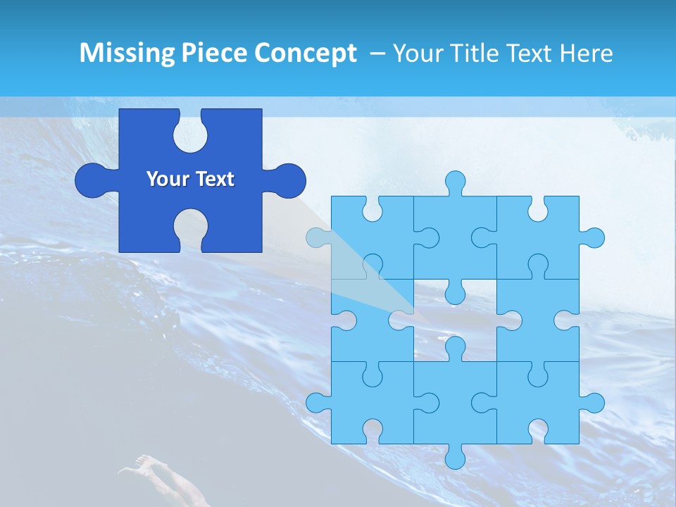 Clear Nobody Nature PowerPoint Template