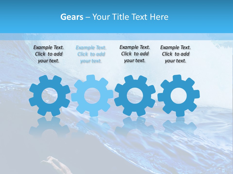 Clear Nobody Nature PowerPoint Template