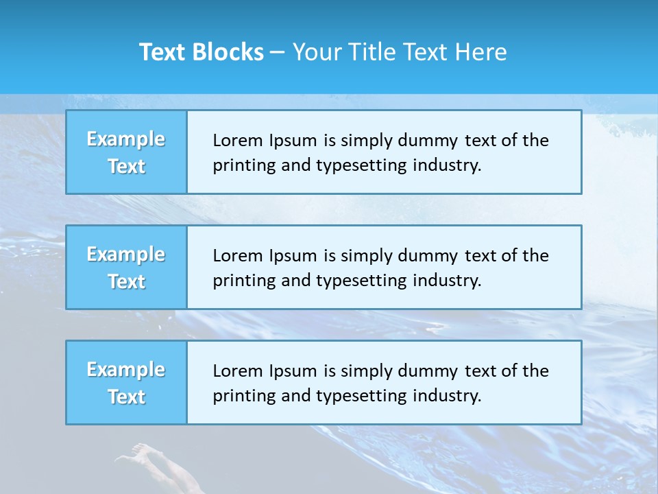Clear Nobody Nature PowerPoint Template